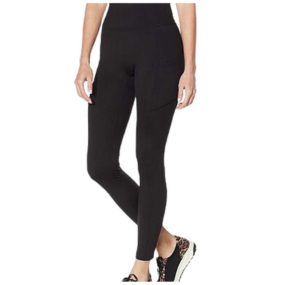 LounGy Core Legging by Giuliana, Black XXS